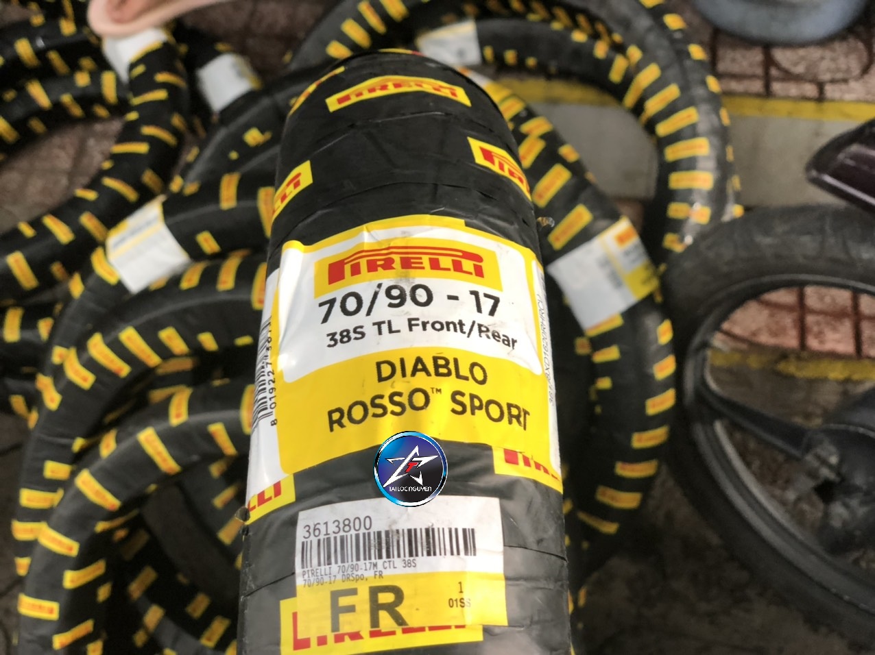 [HCM] VỎ PIRELLI GAI ROSSO SPORT SIZE 70/90-17