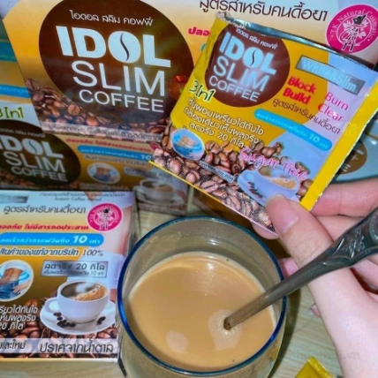 Cà phê sữa giảm cân Idol Slim Coffee 3 In 1 TK Natural