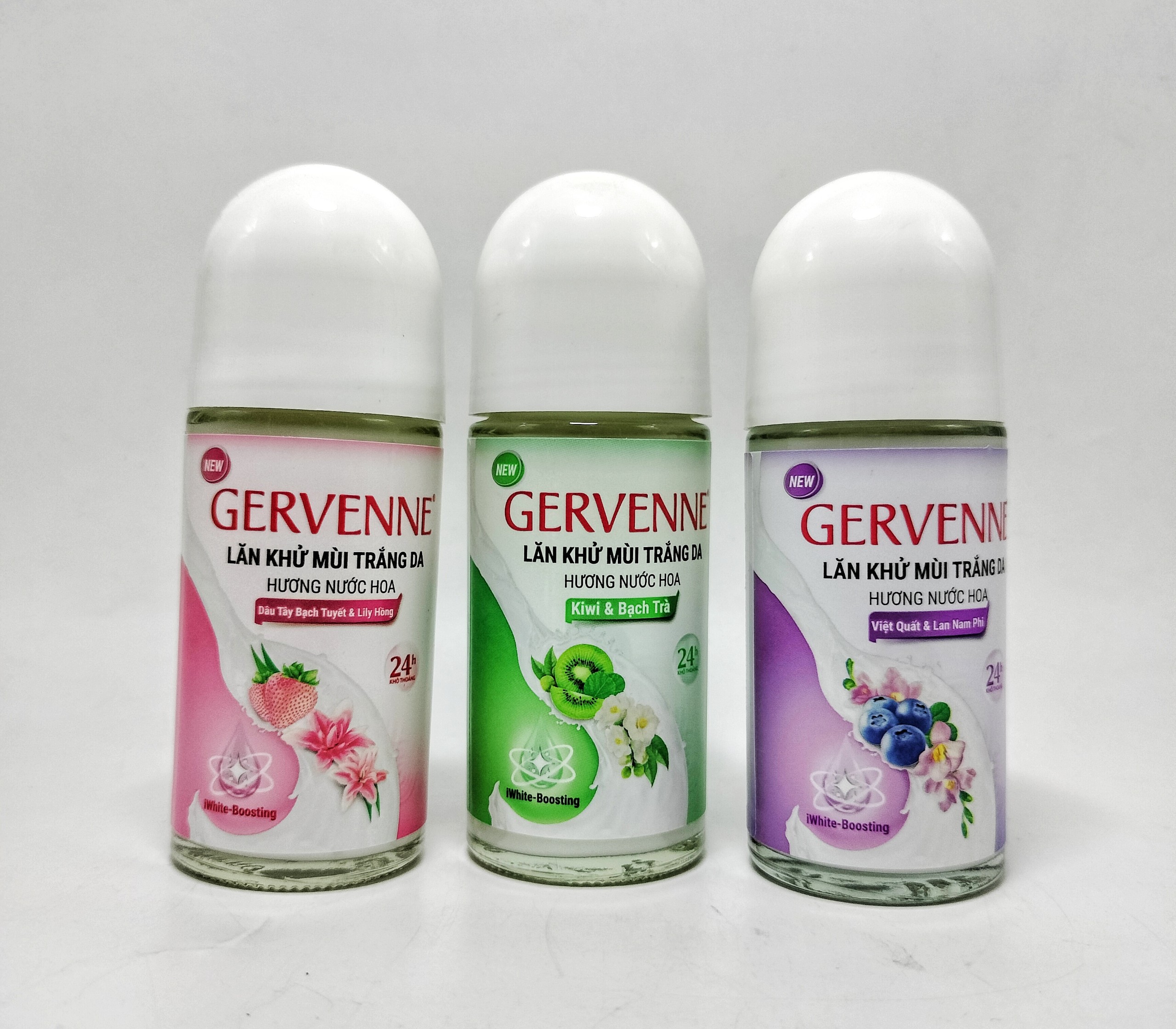 Chai lăn khử mùi GERVENNE 50ML