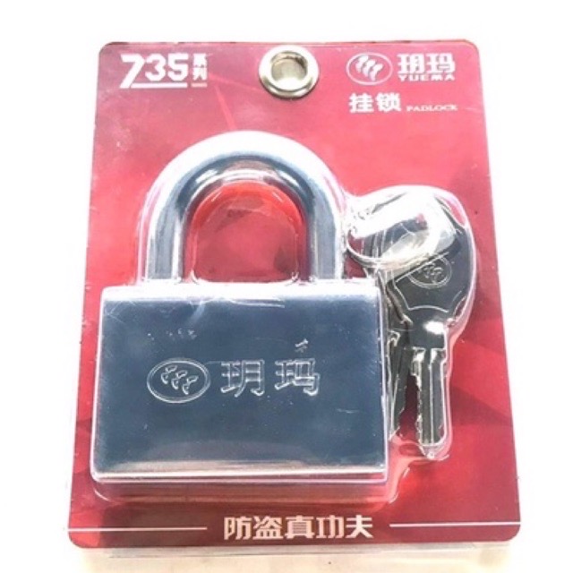 Ổ khoá 6 phân Yuema hàng Đài Loan thách thức trộm bẻ khoá