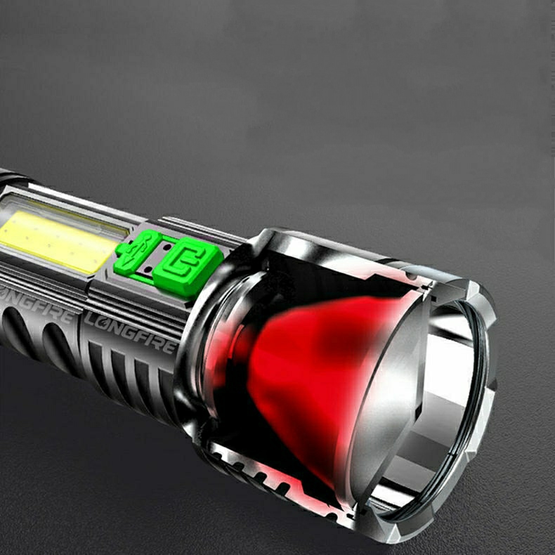 Đèn pin siêu sáng, 3 chế độ, bảo hành 1 đổi 1