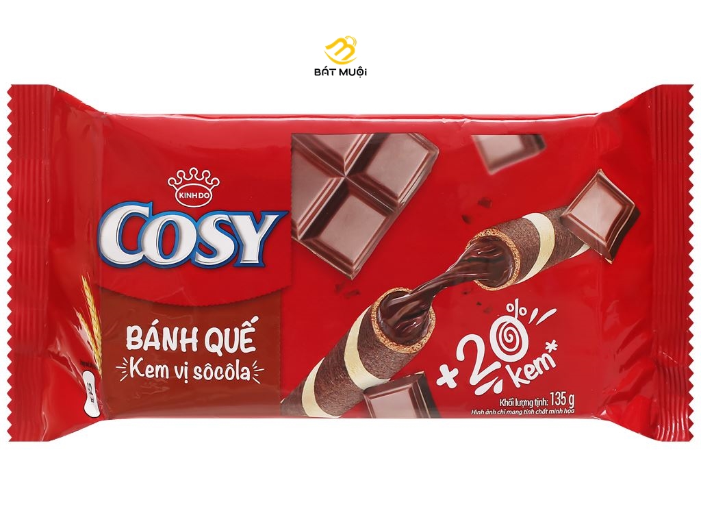 Bánh quế cosy 117g - cty bát muội