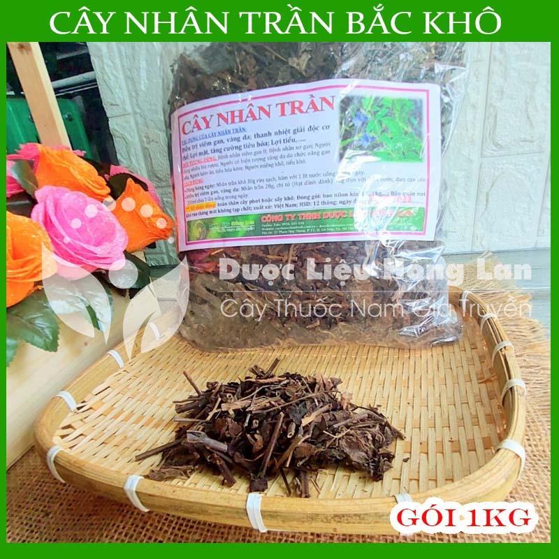 [FreeshipMAX] Cây Nhân Trần Khô 1kg