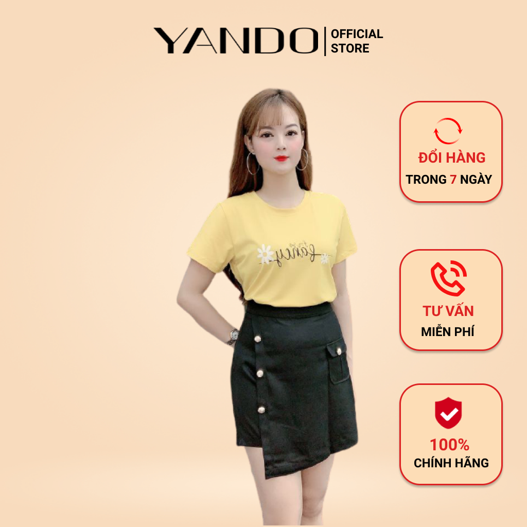 Áo Thun Nữ Thêu họa tiết - AT03