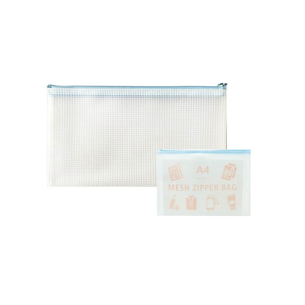 Túi zip lưới đựng tài liệu Kinary (4 kích cỡ)