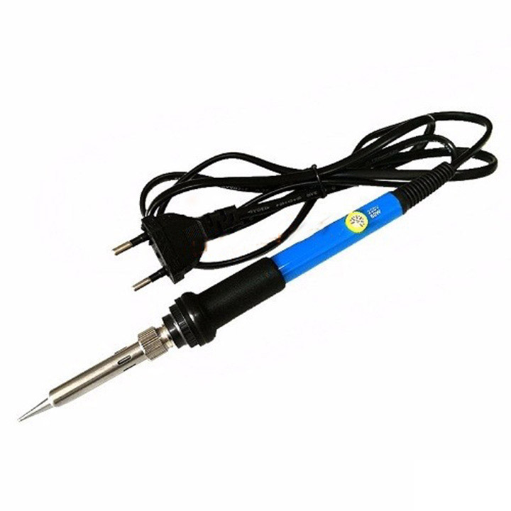 Mỏ hàn chỉnh nhiệt 60W và cuộn chì hàn, nhựa thông