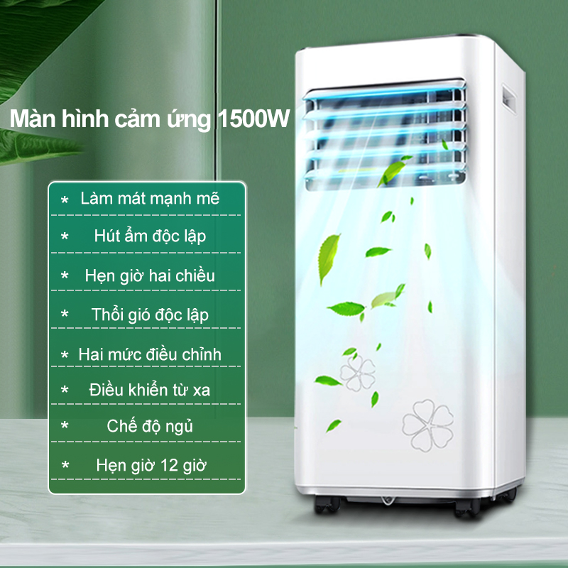 9000 BTU Portable chiller multi-functional intelligent cooling, enjoy comfortable mobility experience, fast cooling