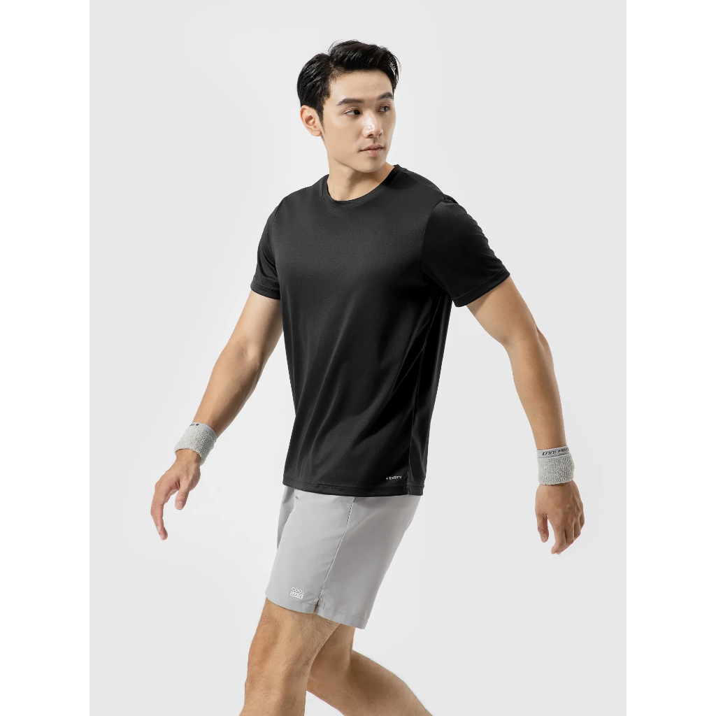 Áo thun nam thể thao tập Gym, Tennis, Pickleball Coolmate Basics thoải mái, thấm hút, nhanh khô