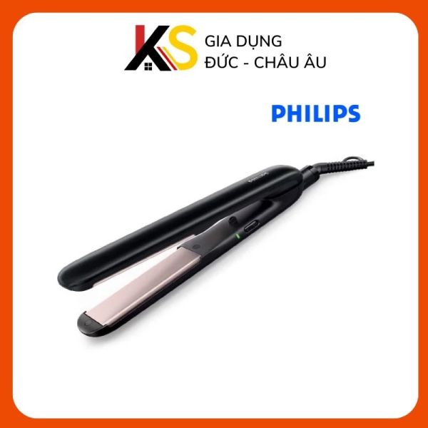[Nhập Đức] Máy ép tóc Philip HP8321/00 thiết kế gọn đẹp, màu đen sang trọng, thích hợp cho việc tạo kiểu thẳng, làm xoăn nhẹ
