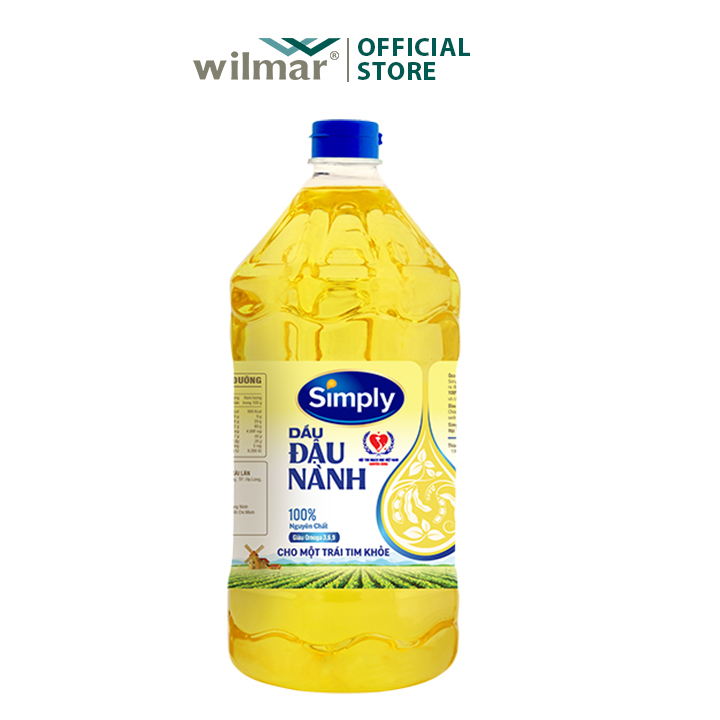 [Combo 2 Chai] Dầu đậu nành Simpy 2L