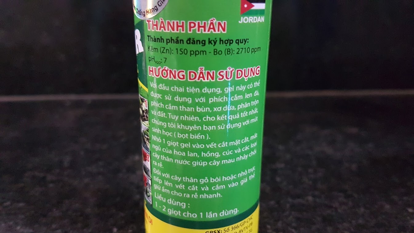 [HCM]Kích rễ ươm kie SUPER ROOTING GEL.(Chai 100ml)