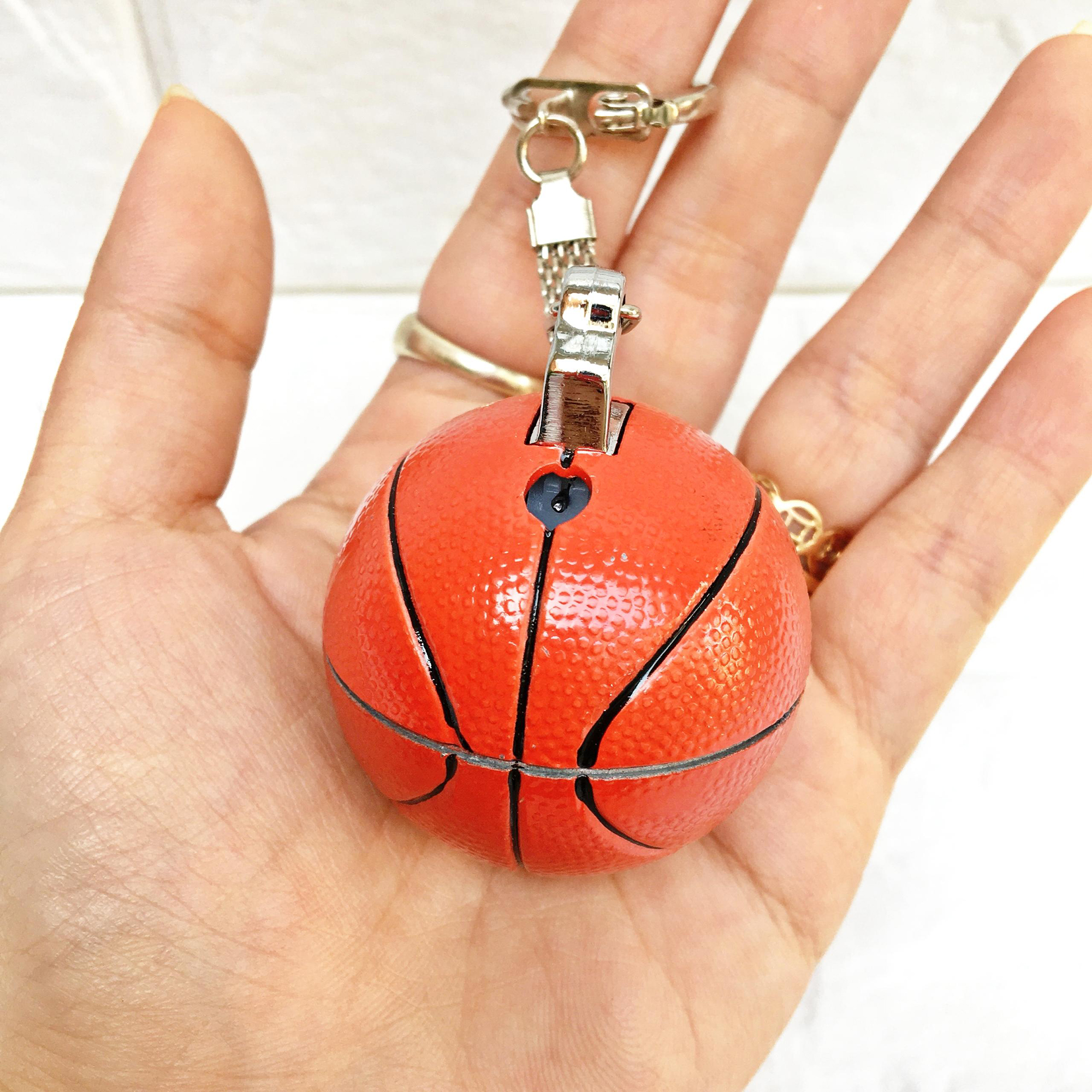 Bật Lửa Móc Khoá Hình Trái Bóng Rổ Siêu Cute (Xài Gas)
