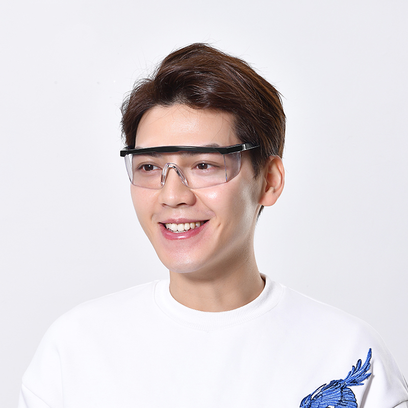 Mắt kính bảo hộ lao động, Kính bảo hộ trong suốt bảo vệ mắt hỗ trợ phòng dịch, chắn gió bụi chống tia UV