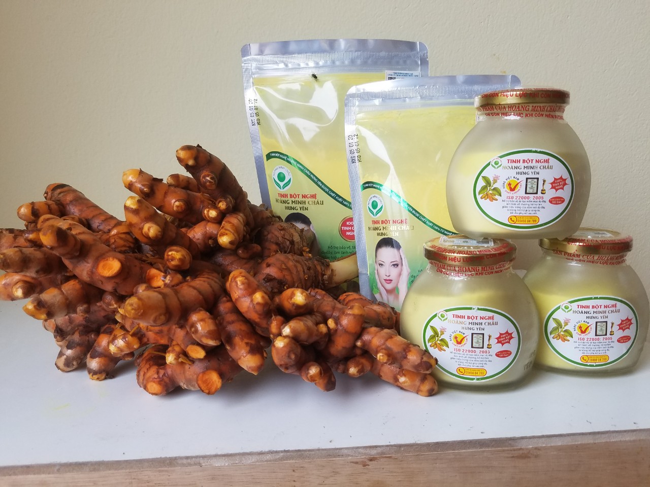 [siêu khuyến mãi hè 2022]lọ tinh bột nghệ 100g