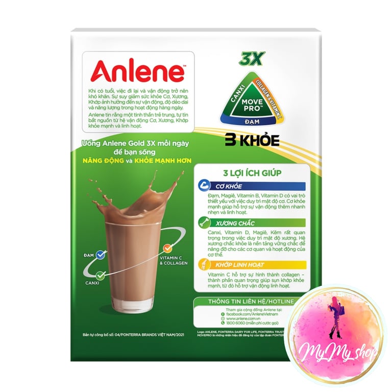 Sữa bột Anlene Gold Movepro (440g)