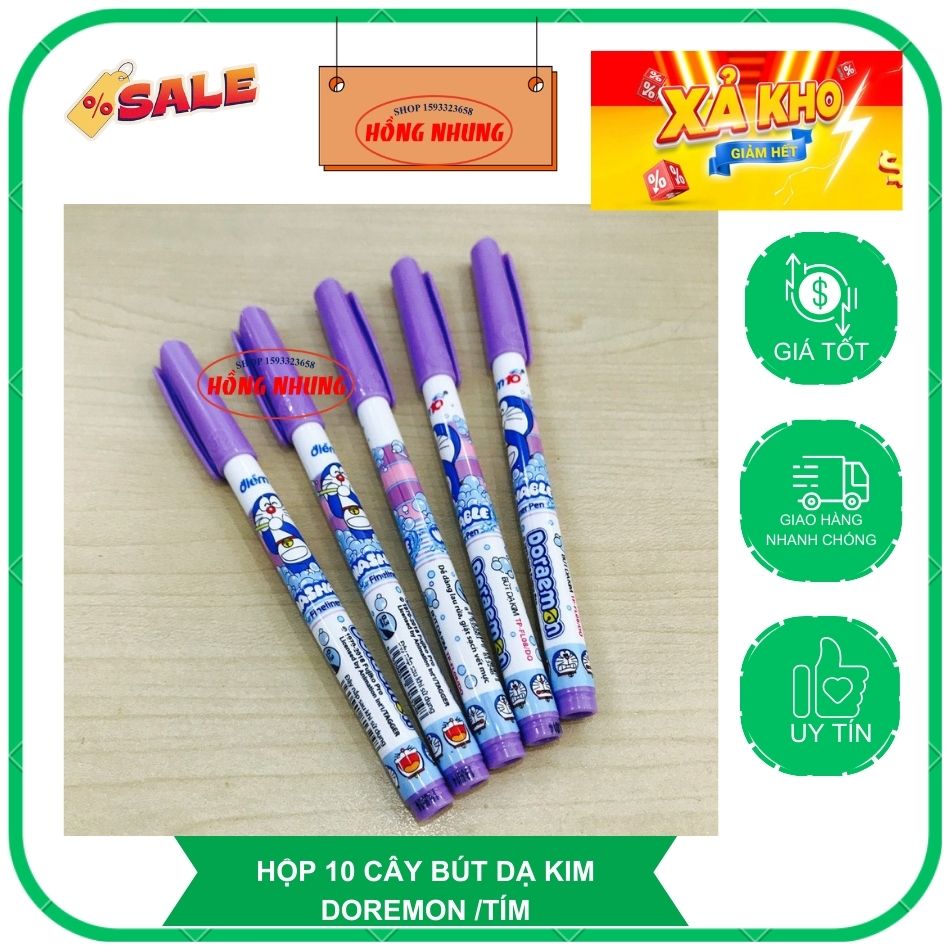 [HCM] Bút Lông Kim / Dạ Kim Thiên Long FL-08/DO Mực Tím