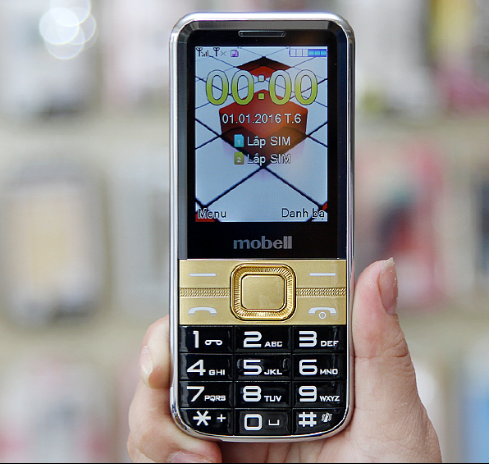 Điện thoại MOBELL M389 (chính hãng - bảo hành 12 tháng)
