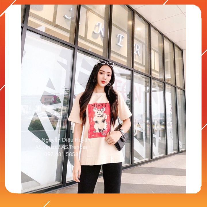 Quần legging cotton đùi cuộn tím