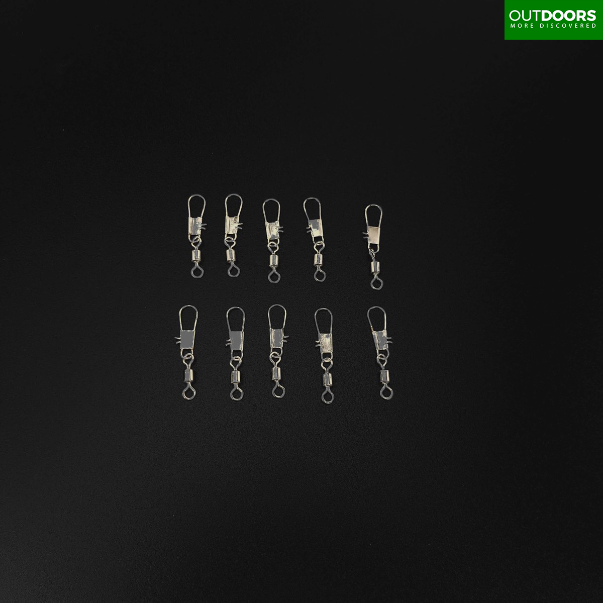 Mani khóa Interlock Snap thường câu cá (100c/bịch)