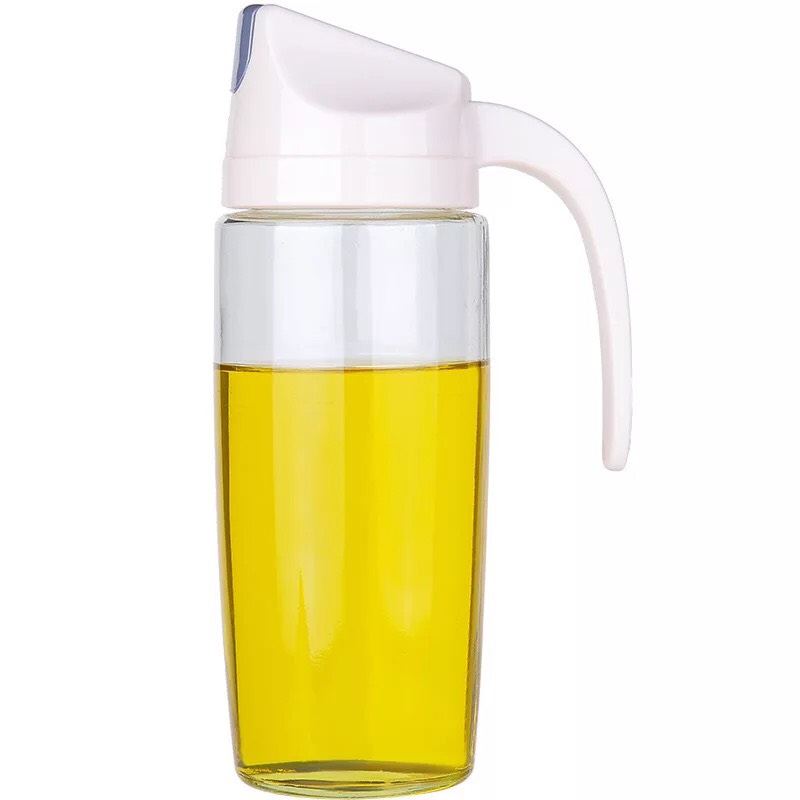Chai đựng dầu ăn, Bình rót dầu ăn thủy tinh 600ml
