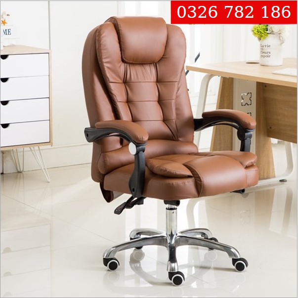 Ghế Giám Đốc Ghế gaming Có Massage được bọc da Pu có gác chân