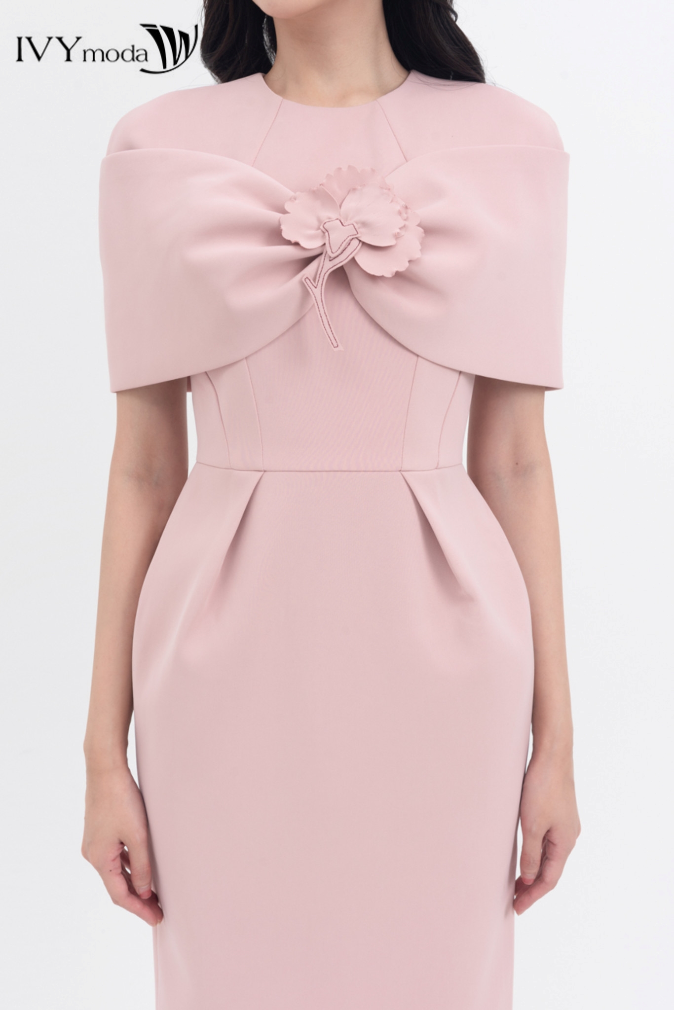 Đầm Tapta tay cape IVY moda MS 45S2764