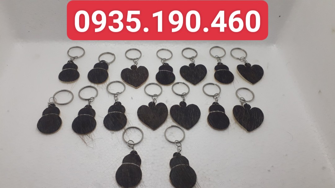 [HCM]móc khóa da trâu thật 100%