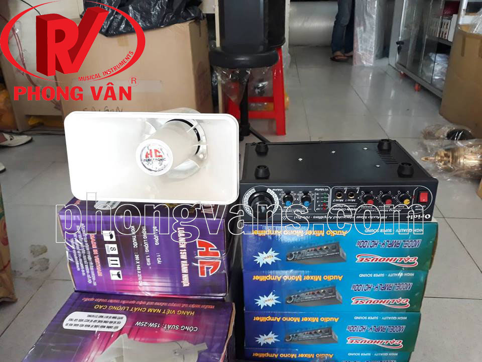 Loa nén chơi đàn bầu