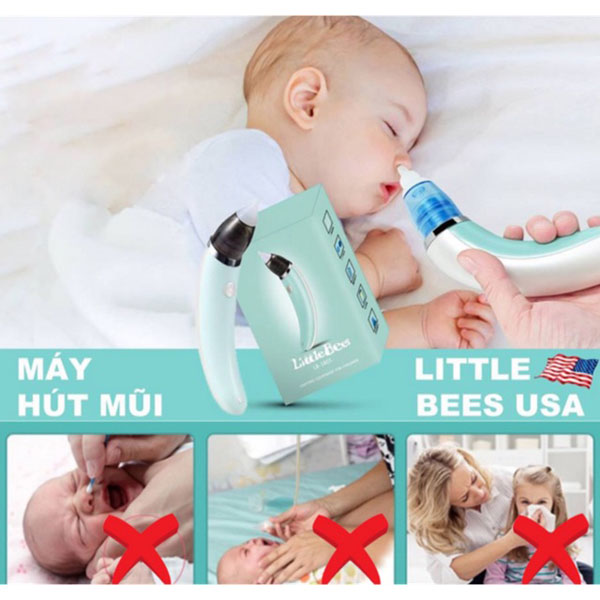 Máy hút mũi điện đầu mền LittleBees