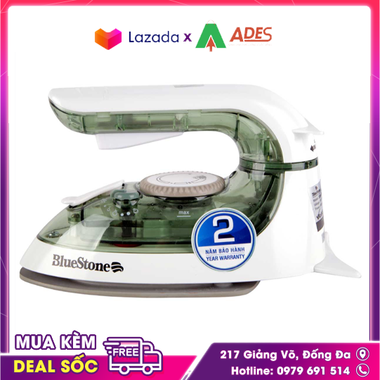 Bàn ủi bluestone 3819 - bàn ủi hơi nước du lịch bluestone sib-3819 - chính hãng - bảo hành 24 tháng