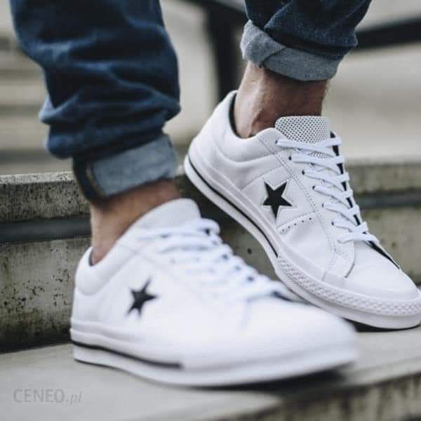 [HCM]giày converse one star da trắng real new