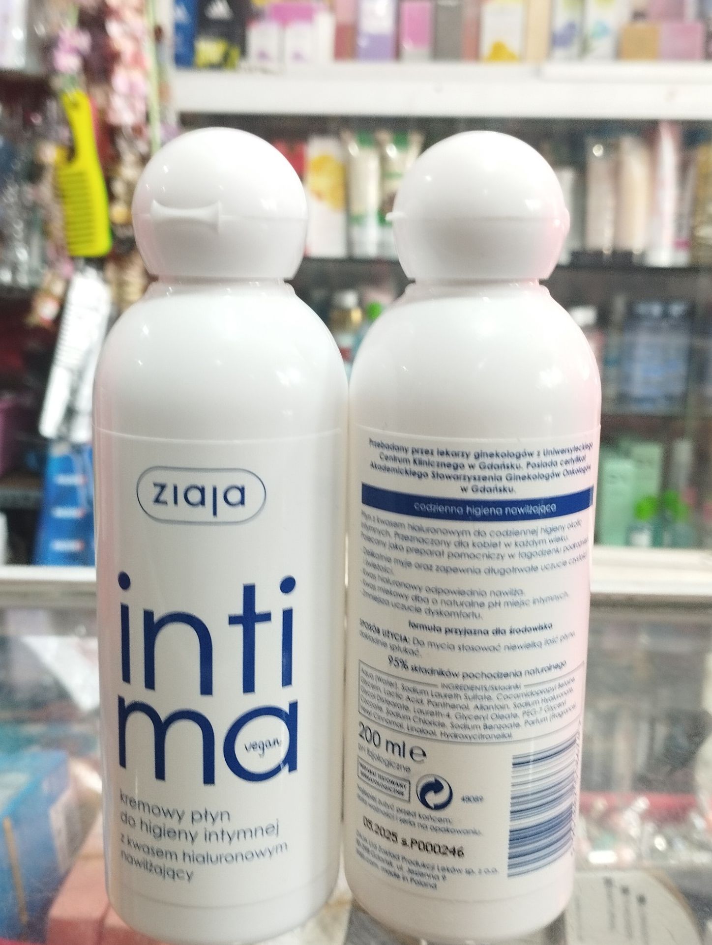 Dung dịch vệ sinh dạng sữa Intima Ziaja 200ml