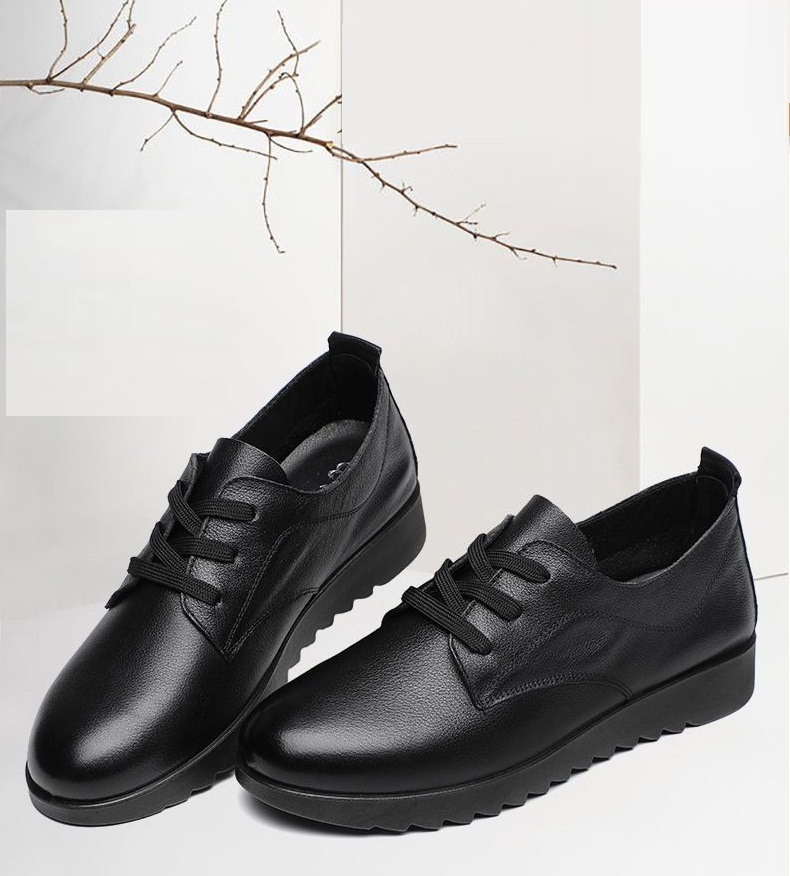 [HCM]Giày oxford 2 phân,  slip on đế độn 4 phân S161