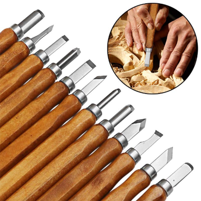 Bộ 12 dao khắc gỗ 022