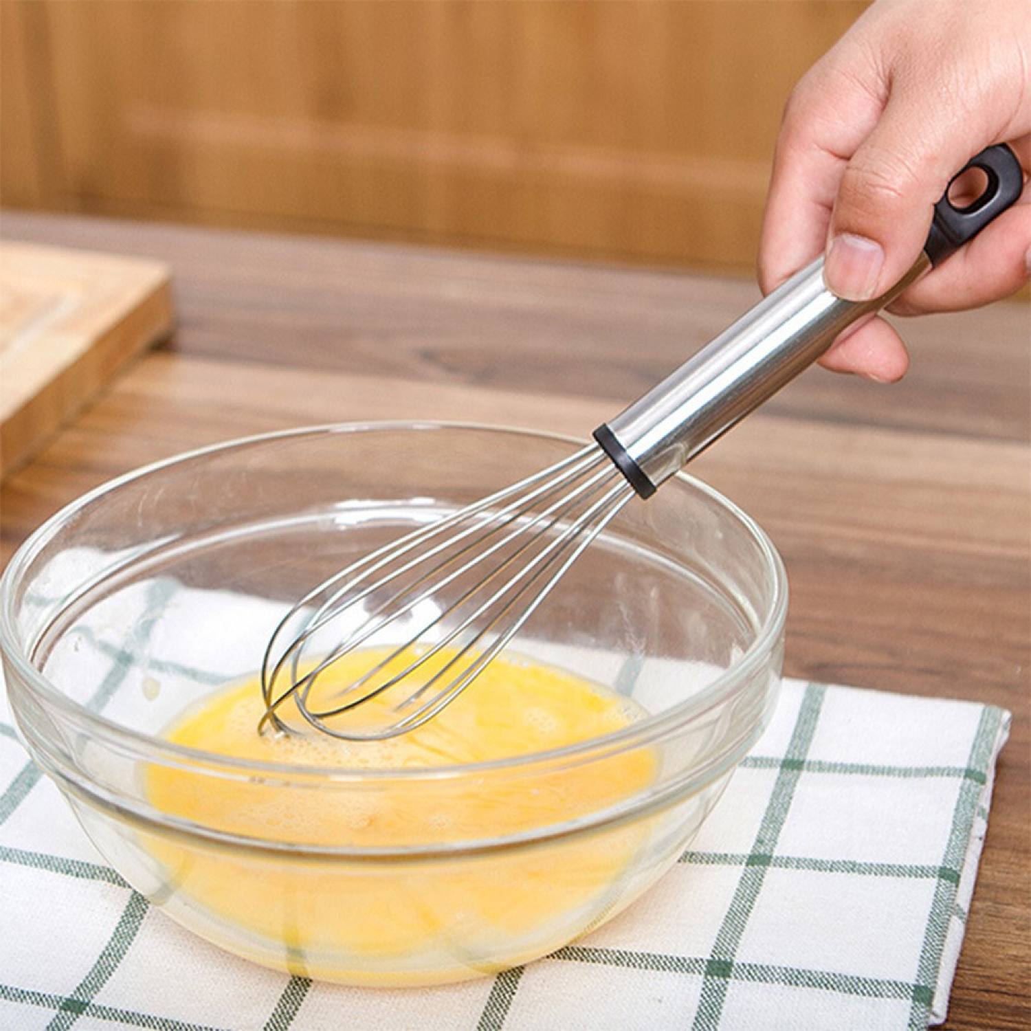 (lᴏại 1)Cây Đánh Trứng Bằng Thép Không Gỉ