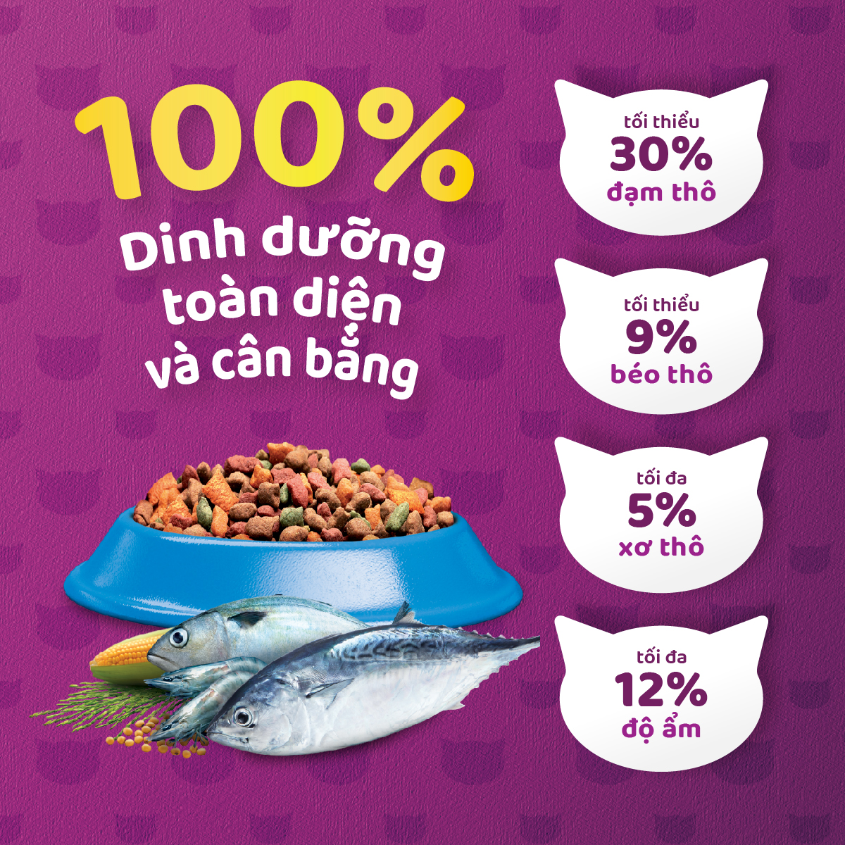 Thức ăn cho mèo Whiskas 400g