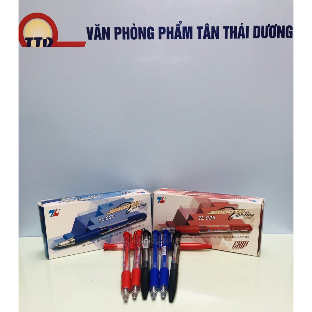 [Mã 12LSSALE giảm 100% đơn 50k] BÚT BI TL-025 0.8mm, các màu