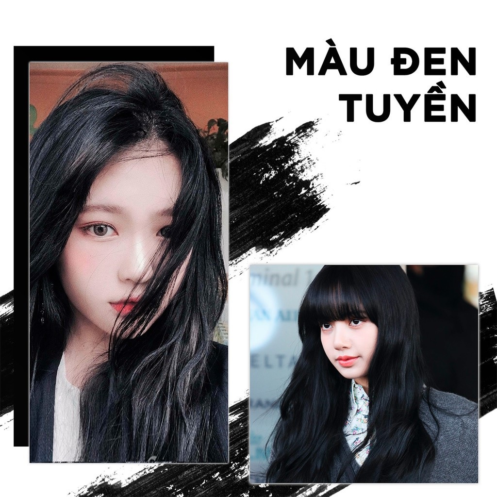 100ml Natural Black Hair Dye Cream 2/0