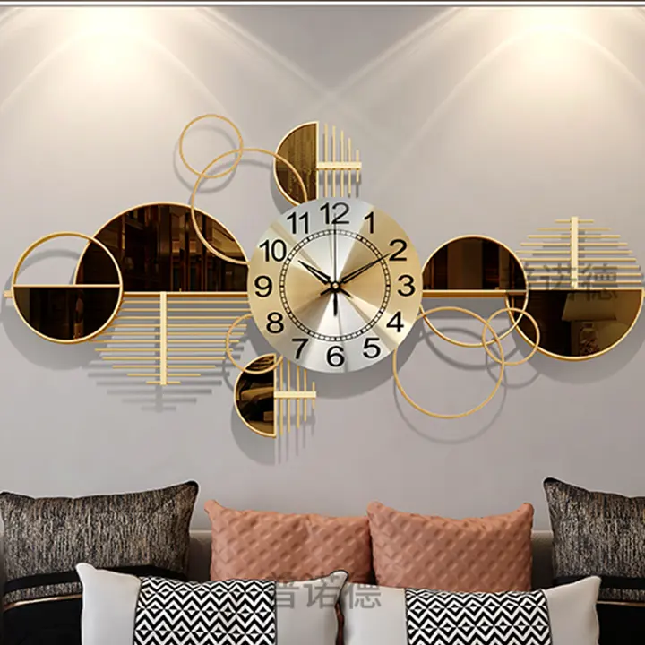 Đồng hồ treo tường decor độc lạ - Đồng hồ treo tường trang trí phòng khách sang trọng, decor sảnh quầy showroom và quà tặng tân gia | Lazada.vn