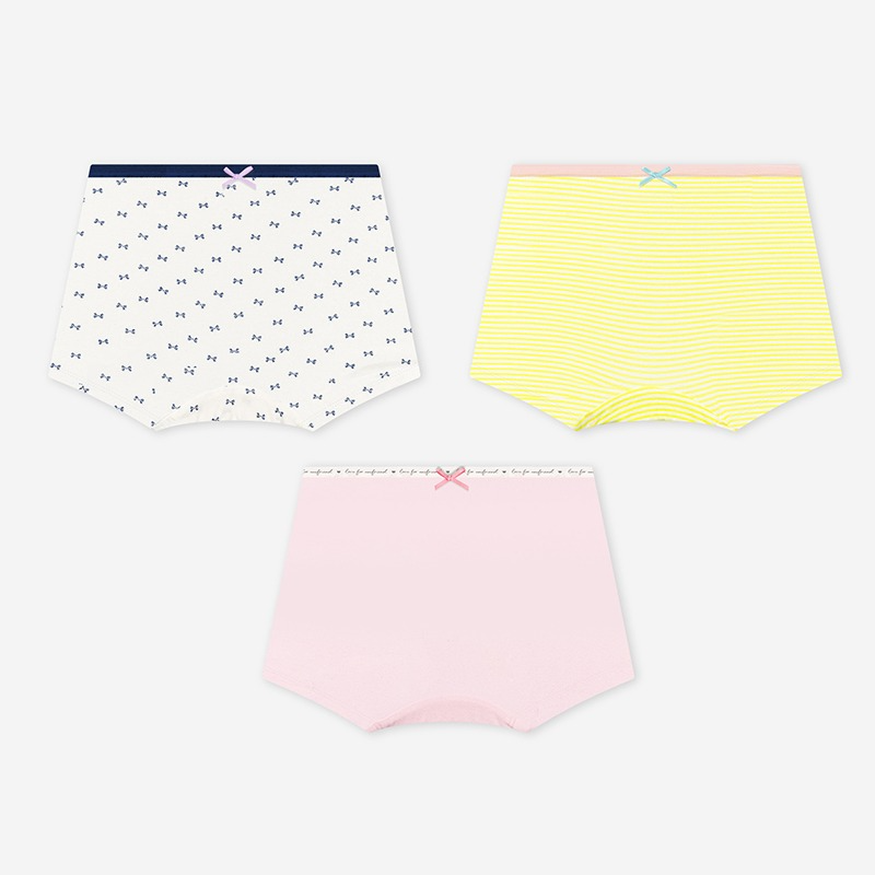 Set 3 quần chip đùi cotton cho bé gái U6009