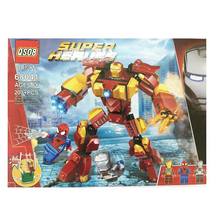 ĐỒ CHƠI LẮP RÁP LEGO ROBOT NGƯỜI SẮT CHIẾN ĐẤU 68041