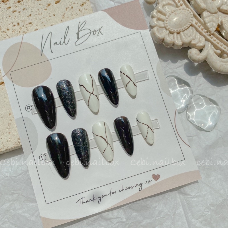 Móng giả thiết kế - nail box Cebi c020