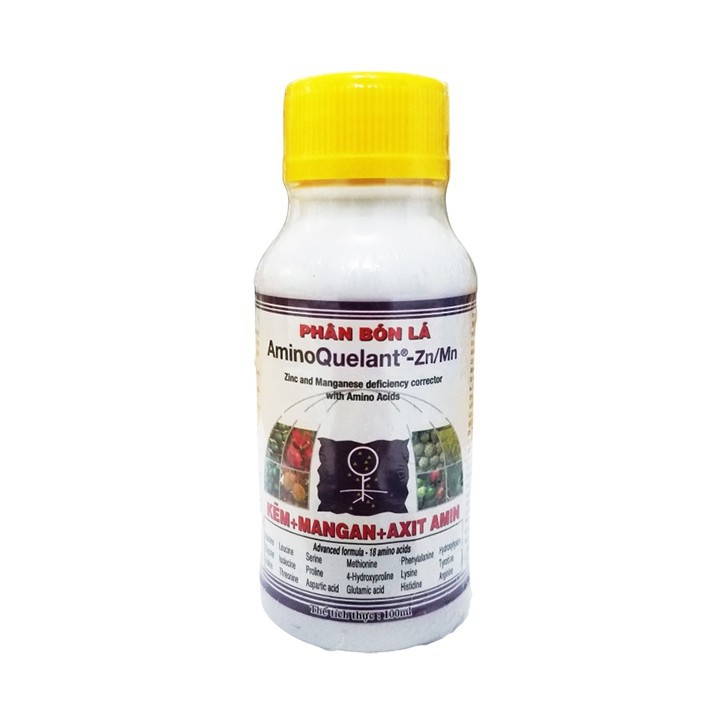 Phân bón lá Amino Quenlant Zn Mn chai 100ml