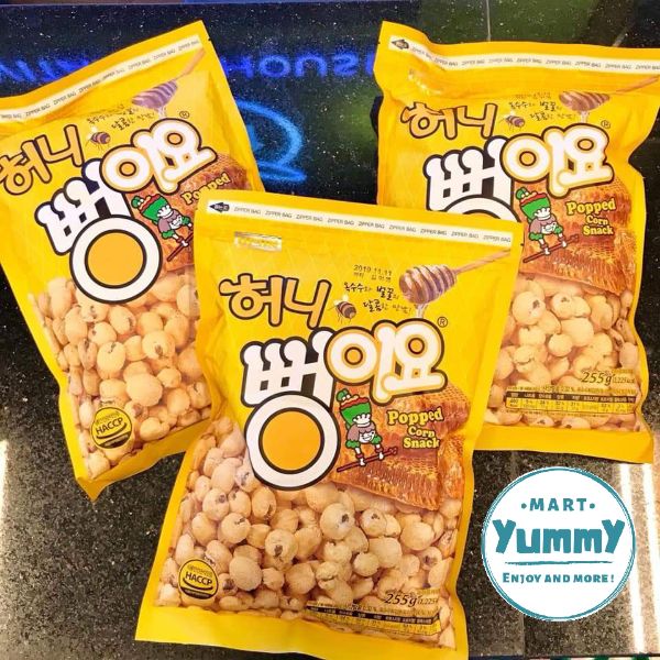 Bắp rang bơ vị mật ong Hàn Quốc 255 gram (Bỏng ngô, bắp rang Hàn Quốc)