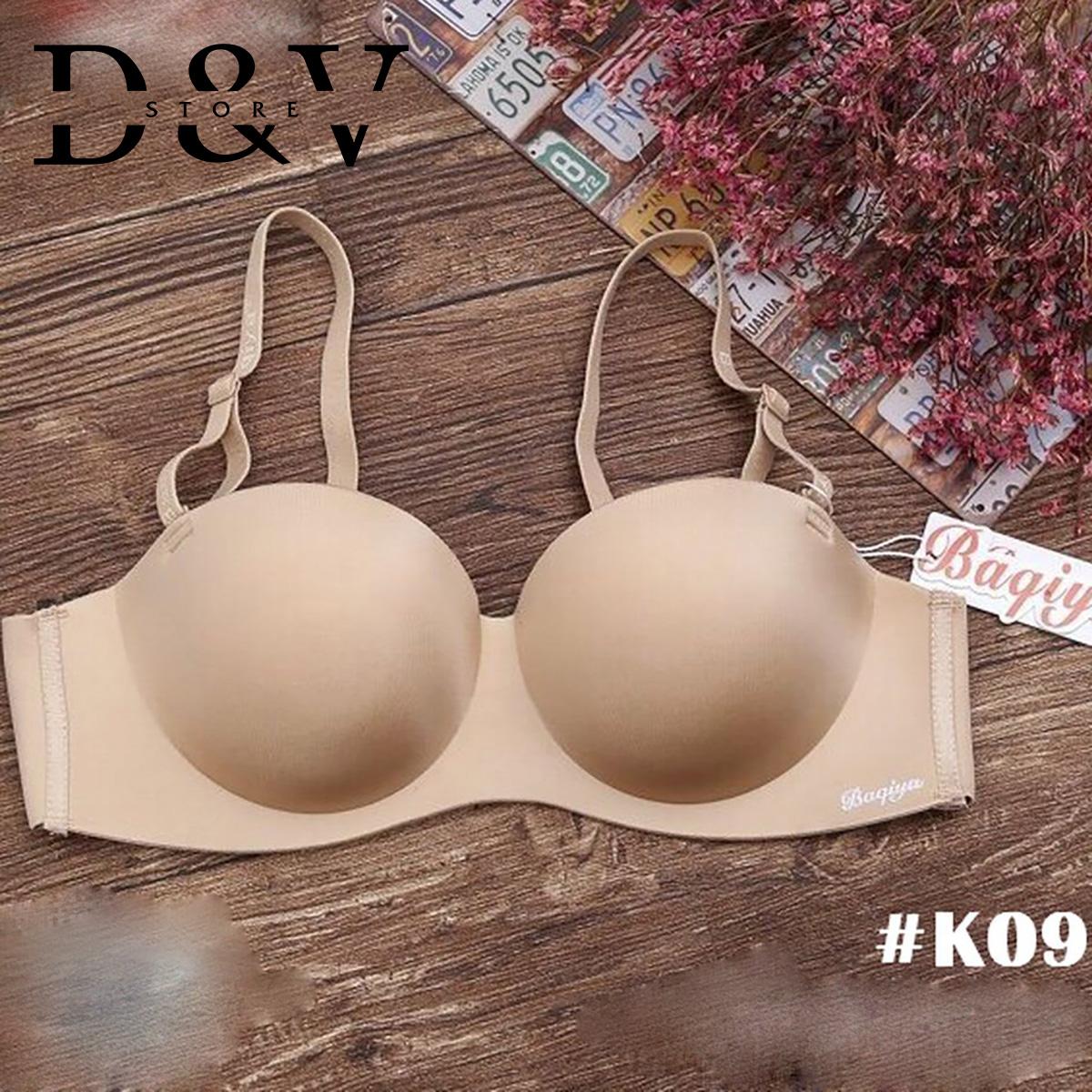 Áo lót, Áo Ngực Không Gọng Su Đúc Đệm Dày Siêu Nâng Ngực K09 (Thời Trang Đại Vân)