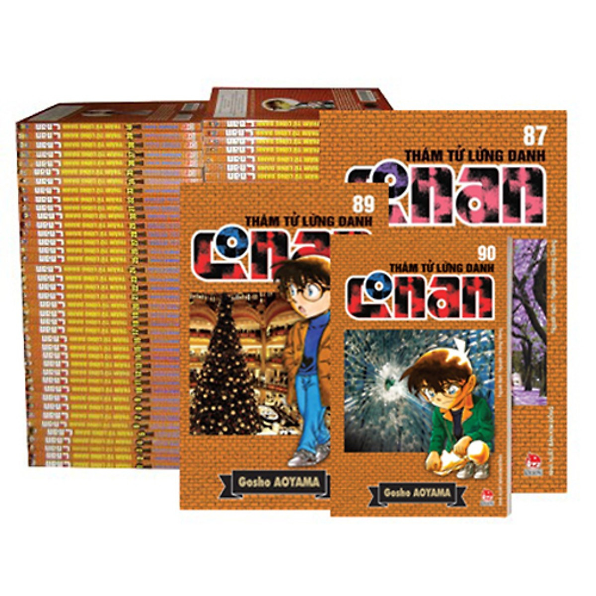 Sách - Combo Thám tử lừng danh Conan - 7 quyển (giao tập ngẫu nhiên) + bán kèm 1 bút viết