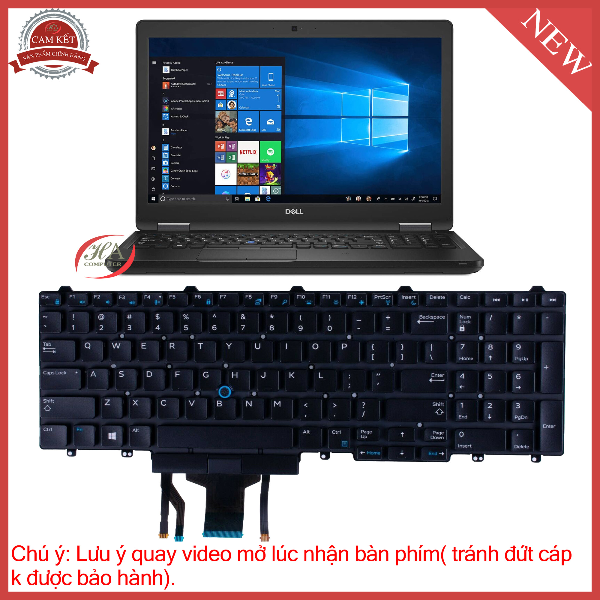 Keyboard dell Precision 3530