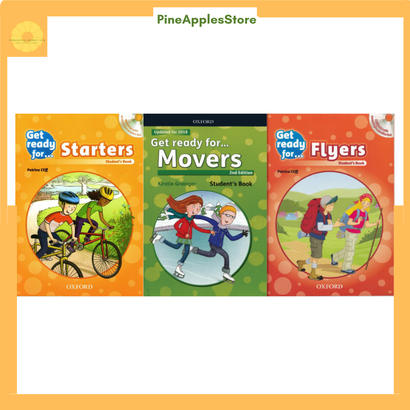 Sách Oxford Get Ready for Starters Movers Flyers 2nd (2018 Edition)