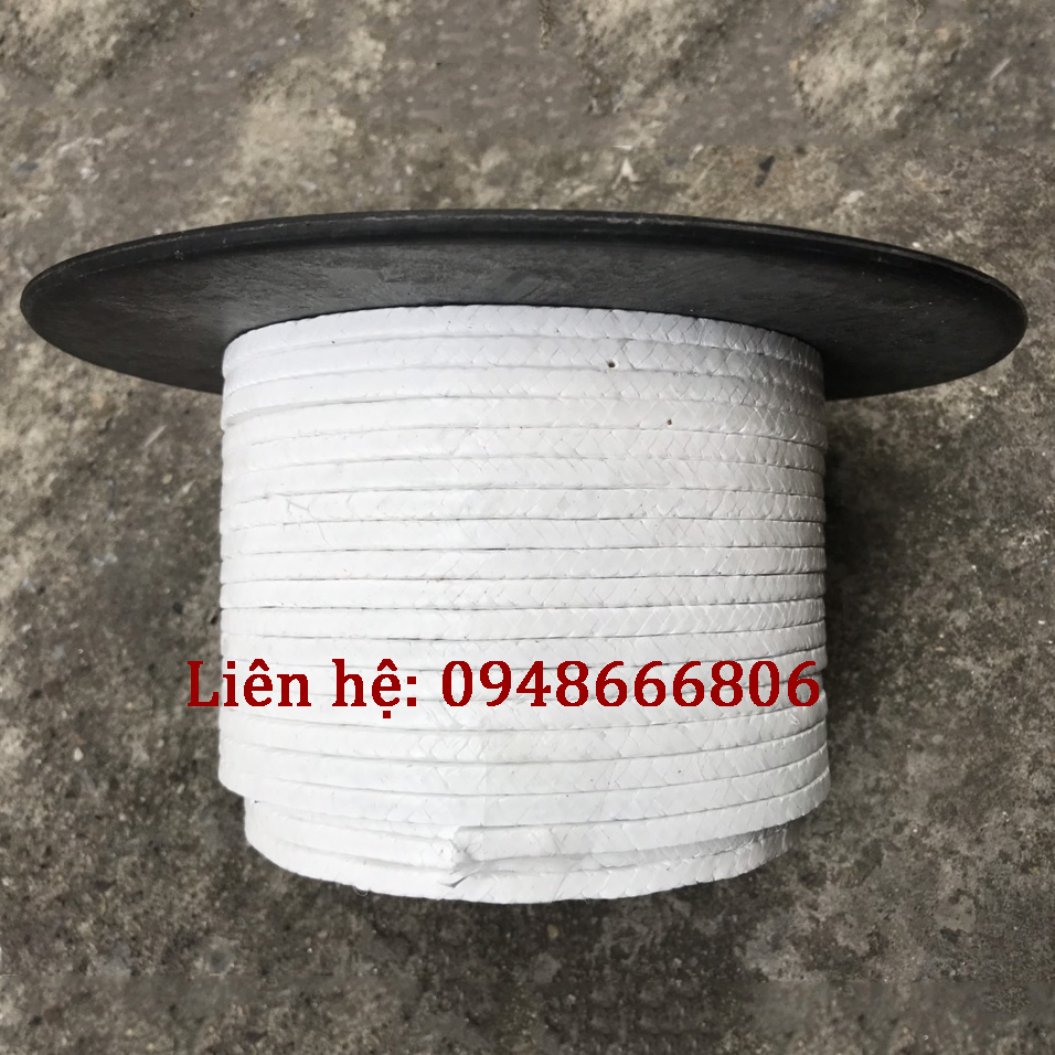 Dây Teflon PTFE vuông kích thước phi 8