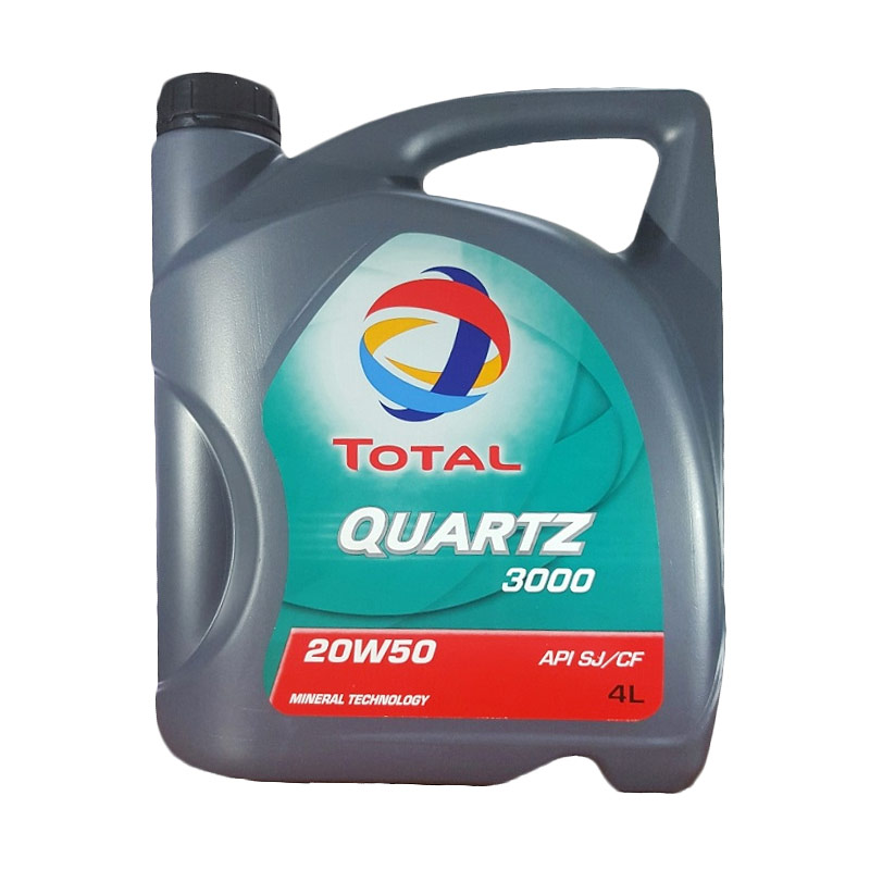 Nhớt ô tô cao cấp TOTAL QUARTZ 3000 20W50 4L